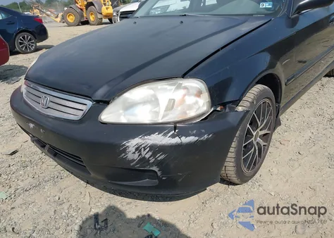 1999 Honda Civic Lx from USA, damaged, VIN 1HGEJ6672XH552777